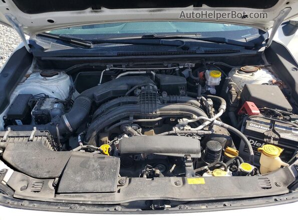 4S3GTAD64J3723490 2018 SUBARU IMPREZA White Widok wnętrza z tyłu