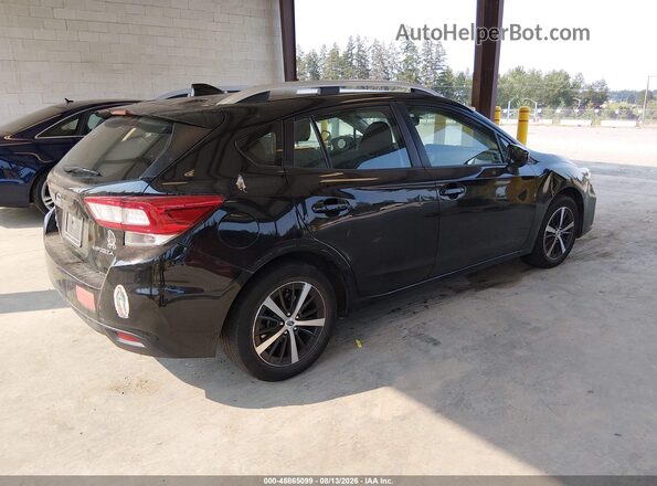 4S3GTAD64K3732921 2019 SUBARU IMPREZA Black Tył prawy