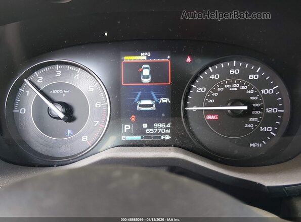 4S3GTAD64K3732921 2019 SUBARU IMPREZA Black Widok tylnych siedzeń