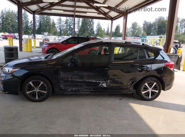 4S3GTAD64K3732921 2019 SUBARU IMPREZA Black Widok z przodu