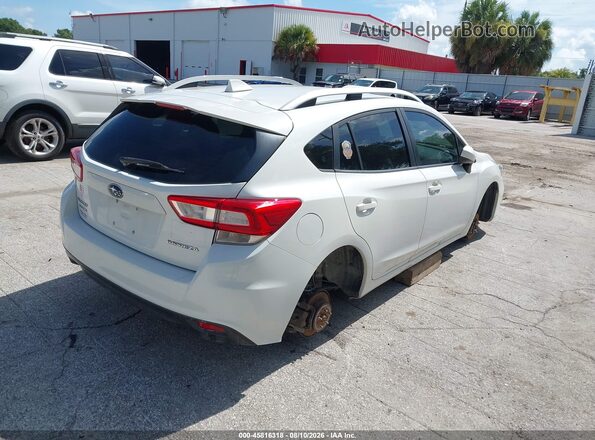 4S3GTAD66K3714873 2019 SUBARU IMPREZA White Tył prawy