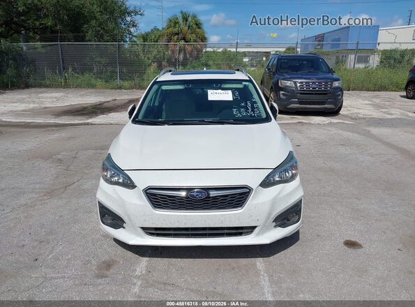 4S3GTAD66K3714873 2019 SUBARU IMPREZA White Widok wnętrza 360 stopni