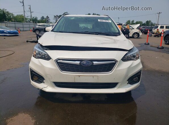 4S3GTAD66K3715862 2019 SUBARU IMPREZA White Դիմացի տեսք