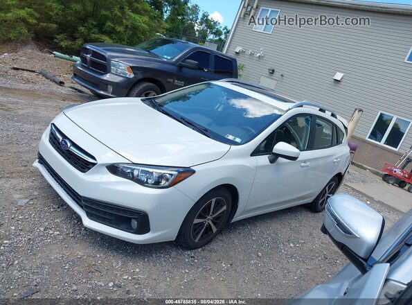 4S3GTAD66N3706888 2022 SUBARU IMPREZA White Панорамний вид салону 360°