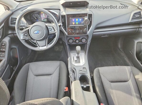 4S3GTAD67H3734249 2017 SUBARU IMPREZA Черный Вид панели приборов