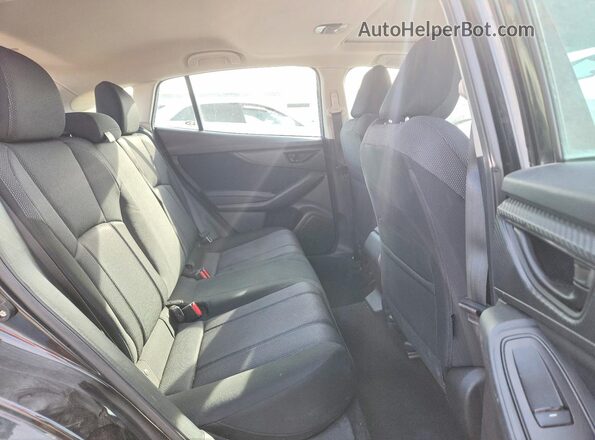 4S3GTAD67H3734249 2017 SUBARU IMPREZA Черный Вид задних сидений