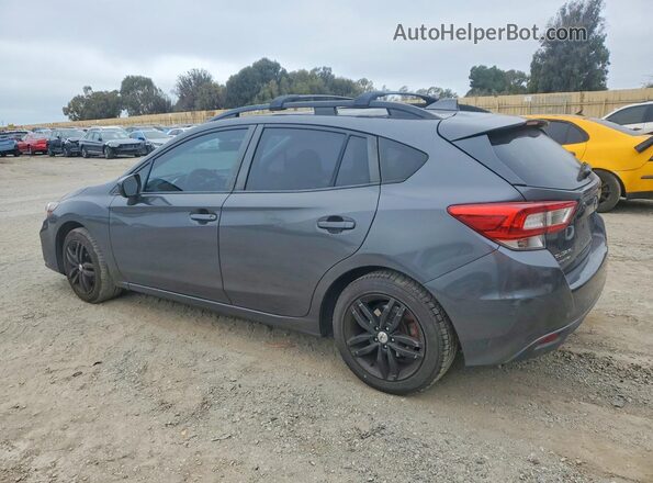 4S3GTAD67J3700835 2018 SUBARU IMPREZA Gray Trasero izquierdo