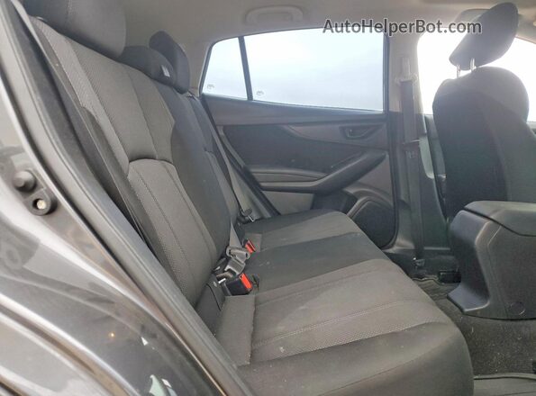 4S3GTAD67J3700835 2018 SUBARU IMPREZA Gray Vista de los asientos traseros
