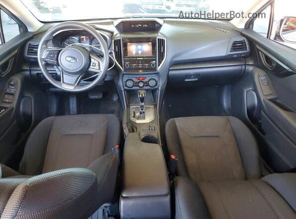 4S3GTAD67J3700835 2018 SUBARU IMPREZA Gray Vista del salpicadero
