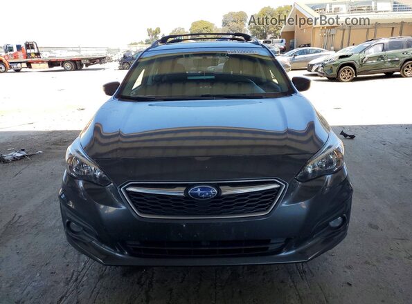 4S3GTAD67J3700835 2018 SUBARU IMPREZA Gray Vista frontal