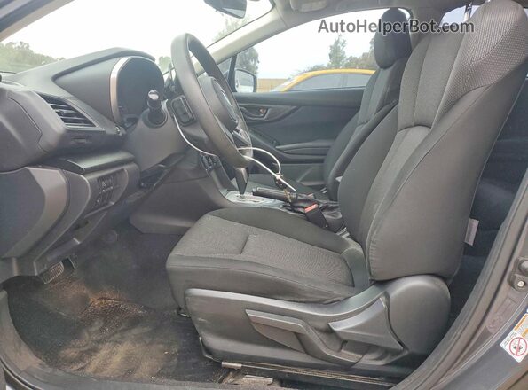 4S3GTAD67J3700835 2018 SUBARU IMPREZA Gray Vista interior delantera