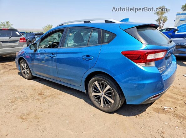 4S3GTAD67K3722321 2019 SUBARU IMPREZA Blue Rear left