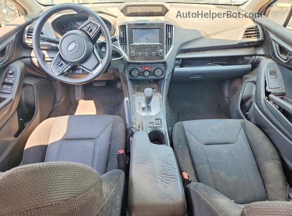 4S3GTAD67K3722321 2019 SUBARU IMPREZA Blue Dashboard view