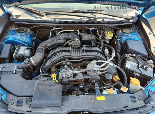4S3GTAD67K3722321 2019 SUBARU IMPREZA Blue Rear interior view