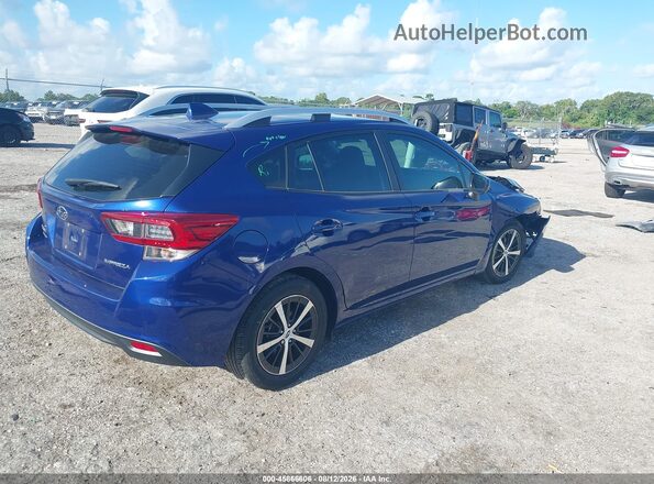 4S3GTAD68P3715336 2023 SUBARU IMPREZA Blue Задня права чверть