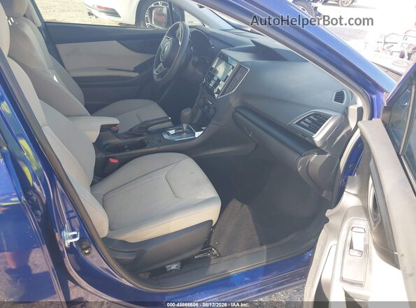 4S3GTAD68P3715336 2023 SUBARU IMPREZA Blue Вид салону спереду