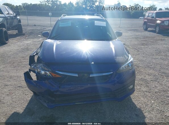 4S3GTAD68P3715336 2023 SUBARU IMPREZA Blue Вид щитка приладів
