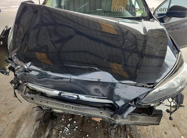 4S3GTAD69H3702418 2017 SUBARU IMPREZA Черный Вид задней части салона