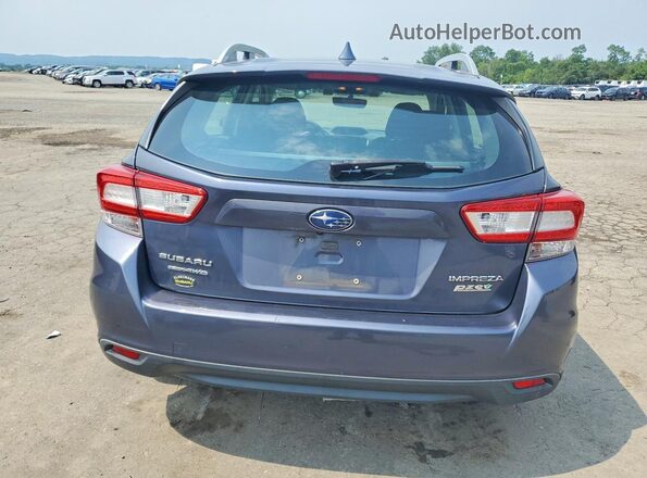 4S3GTAD69H3723639 2017 SUBARU IMPREZA Blue უკანა ხედი