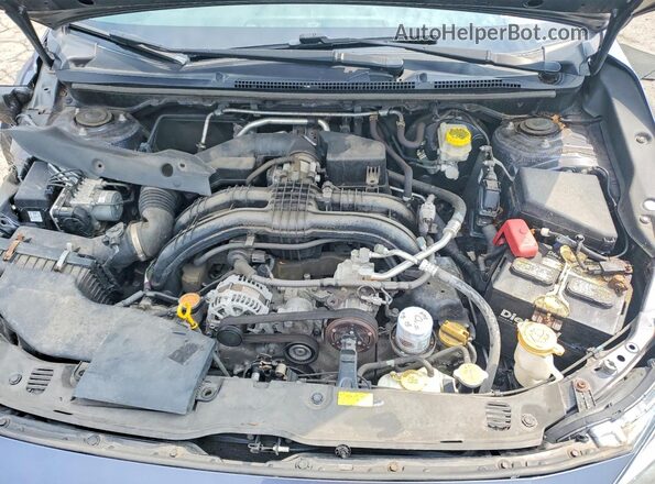 4S3GTAD69H3723639 2017 SUBARU IMPREZA Blue უკანა სალონის ხედი