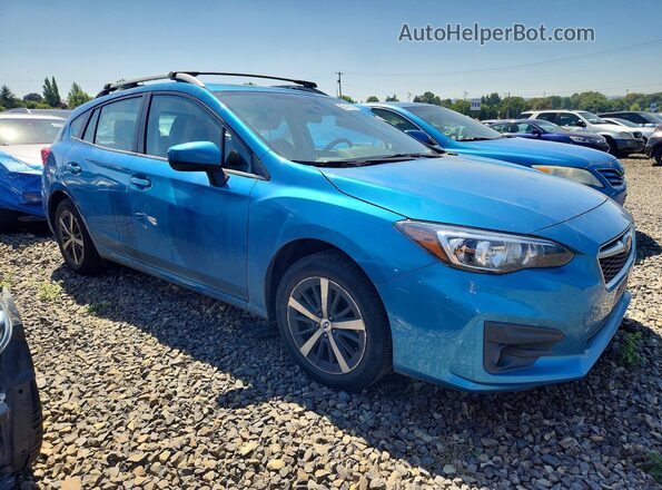 4S3GTAD69K3714737 2019 SUBARU IMPREZA Blue Առջևի աջ