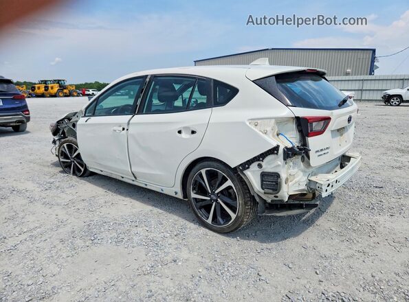 4S3GTAJ61M1712077 2021 SUBARU IMPREZA Белый Задняя левая четверть