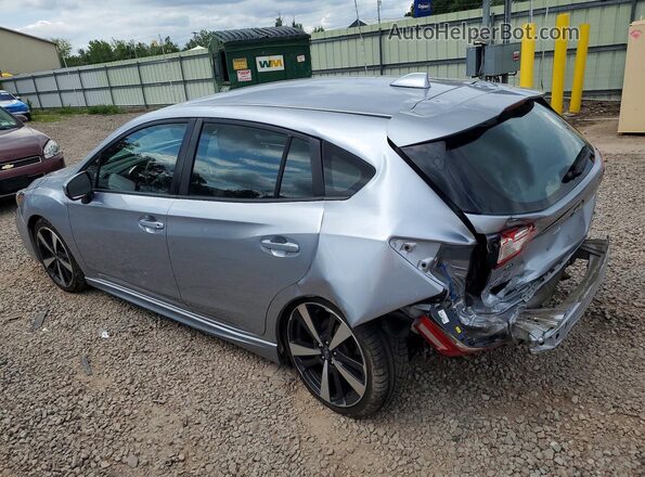 4S3GTAJ62K3716155 2019 SUBARU IMPREZA Silver Հետևի ձախ