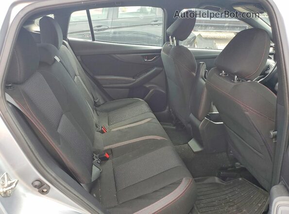 4S3GTAJ62K3716155 2019 SUBARU IMPREZA Silver Հետևի նստատեղերի տեսք