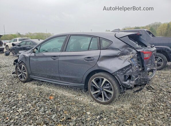 4S3GTAJ64N1721826 2022 SUBARU IMPREZA Gray Trasero izquierdo