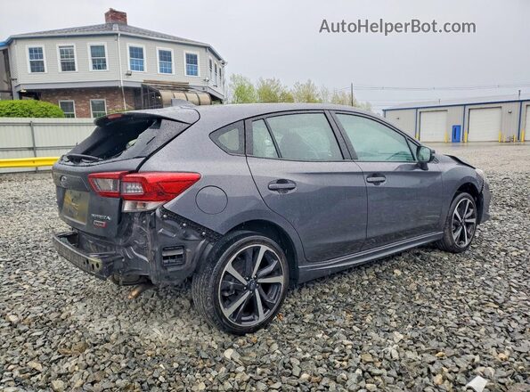 4S3GTAJ64N1721826 2022 SUBARU IMPREZA Gray Trasero derecho