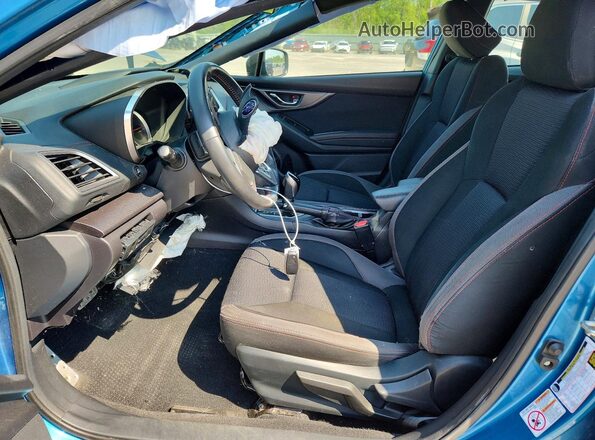 4S3GTAK64J3741930 2018 SUBARU IMPREZA Blue Vista interior delantera