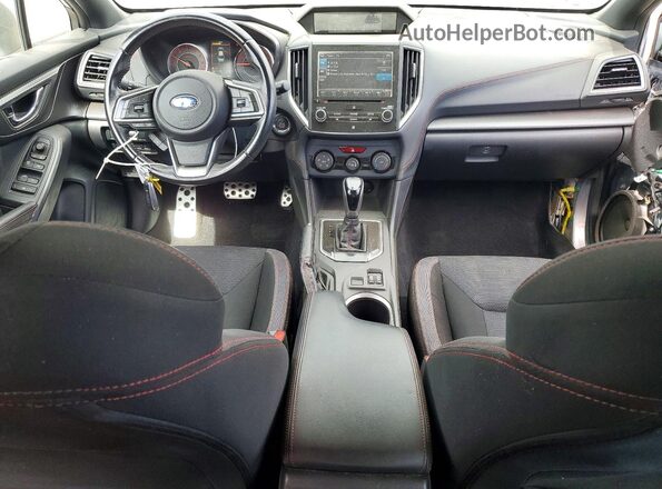 4S3GTAK69H3722316 2017 SUBARU IMPREZA Silver Առջևի վահանակի տեսք