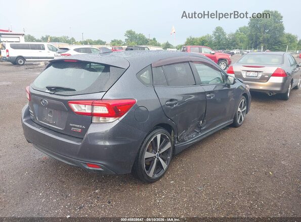 4S3GTAL63H3707969 2017 SUBARU IMPREZA Gray Trasero derecho