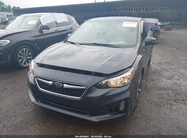 4S3GTAL63H3707969 2017 SUBARU IMPREZA Gray Vista del cuadro de instrumentos
