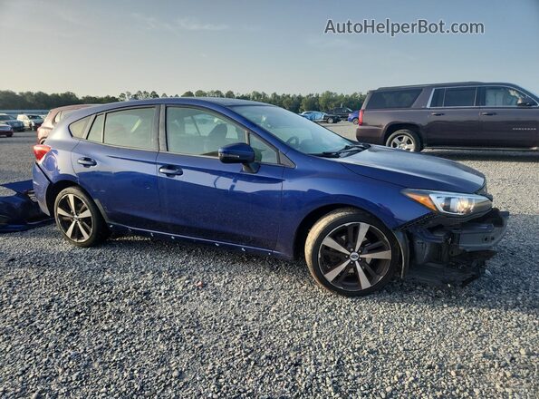 4S3GTAL63H3745489 2017 SUBARU IMPREZA Blue Przód prawy