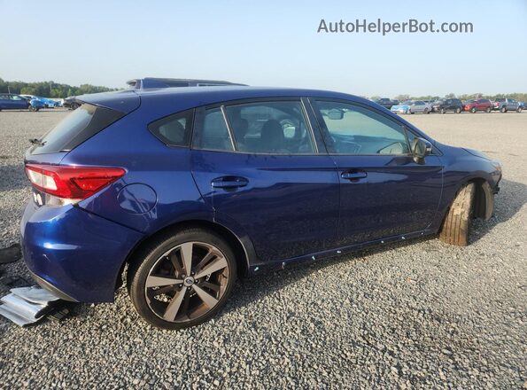 4S3GTAL63H3745489 2017 SUBARU IMPREZA Blue Tył prawy