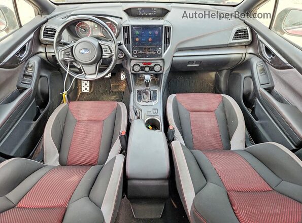 4S3GTAL64L3709822 2020 SUBARU IMPREZA Red Vista del salpicadero