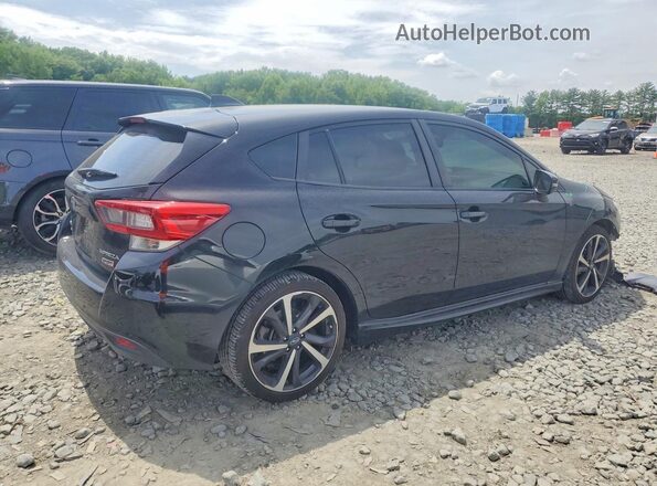 4S3GTAL65P3716350 2023 SUBARU IMPREZA Black უკანა მარჯვენა