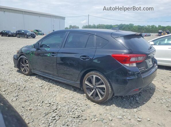 4S3GTAL65P3716350 2023 SUBARU IMPREZA Black უკანა მარცხენა