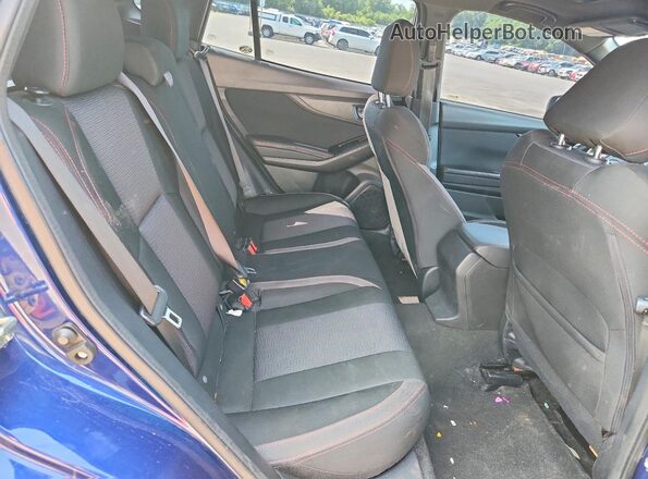 4S3GTAL67H3701690 2017 SUBARU IMPREZA Blue Вид задніх сидінь