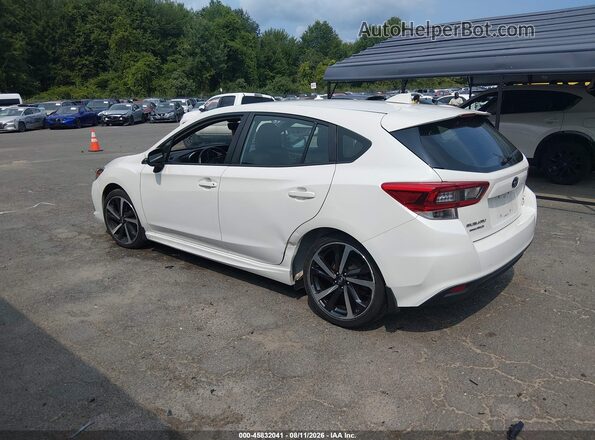 4S3GTAL67L3701942 2020 SUBARU IMPREZA White Trasero izquierdo