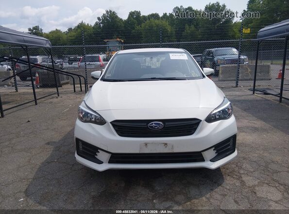 4S3GTAL67L3701942 2020 SUBARU IMPREZA White Vista del cuadro de instrumentos