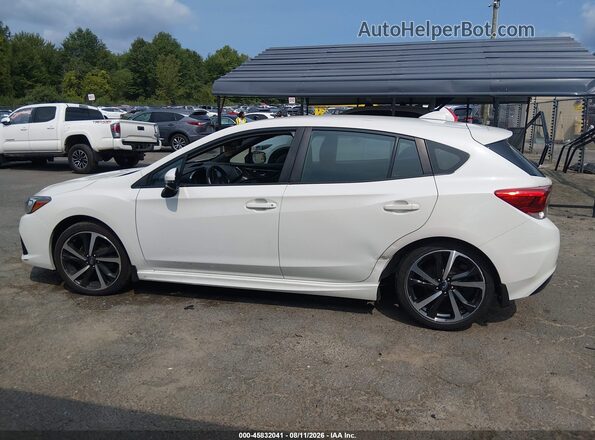 4S3GTAL67L3701942 2020 SUBARU IMPREZA White Vista interior de 360 grados