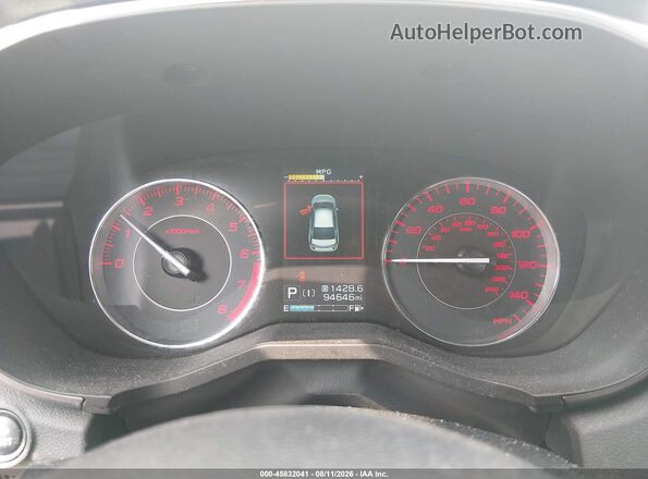 4S3GTAL67L3701942 2020 SUBARU IMPREZA White Vista de los asientos traseros
