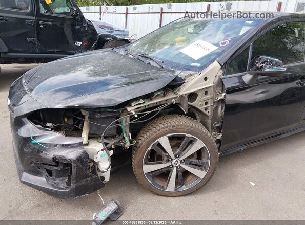 4S3GTAL6XJ3700491 2018 SUBARU IMPREZA Черный Вид спереди