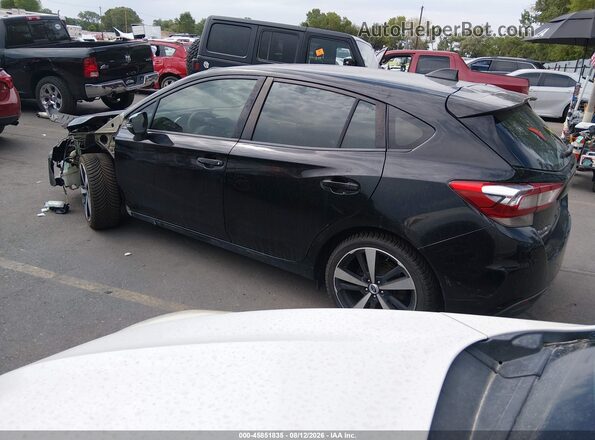 4S3GTAL6XJ3700491 2018 SUBARU IMPREZA Черный Задняя левая четверть