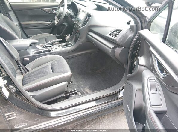 4S3GTAL6XJ3700491 2018 SUBARU IMPREZA Черный Вид салона спереди