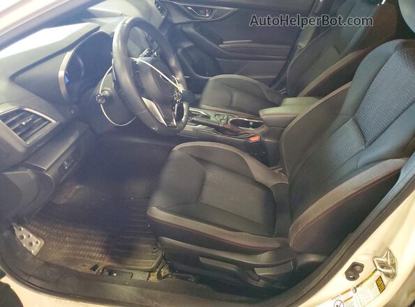 4S3GTAM60H3733508 2017 SUBARU IMPREZA White Vista interior delantera