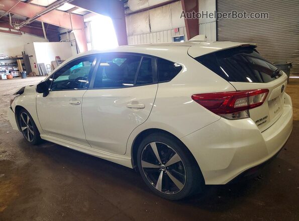 4S3GTAM60H3733508 2017 SUBARU IMPREZA White Trasero izquierdo
