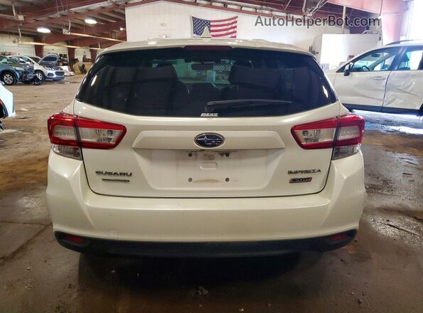 4S3GTAM60H3733508 2017 SUBARU IMPREZA White Vista trasera